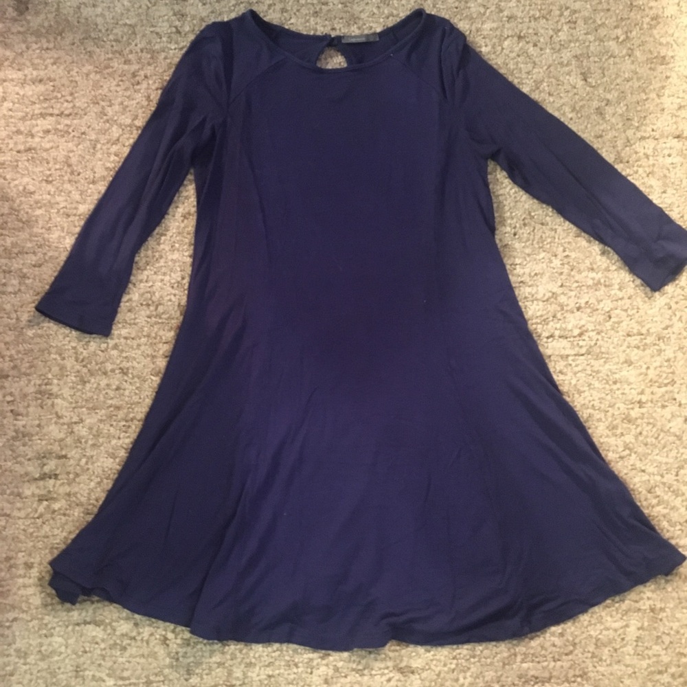 Blue dress